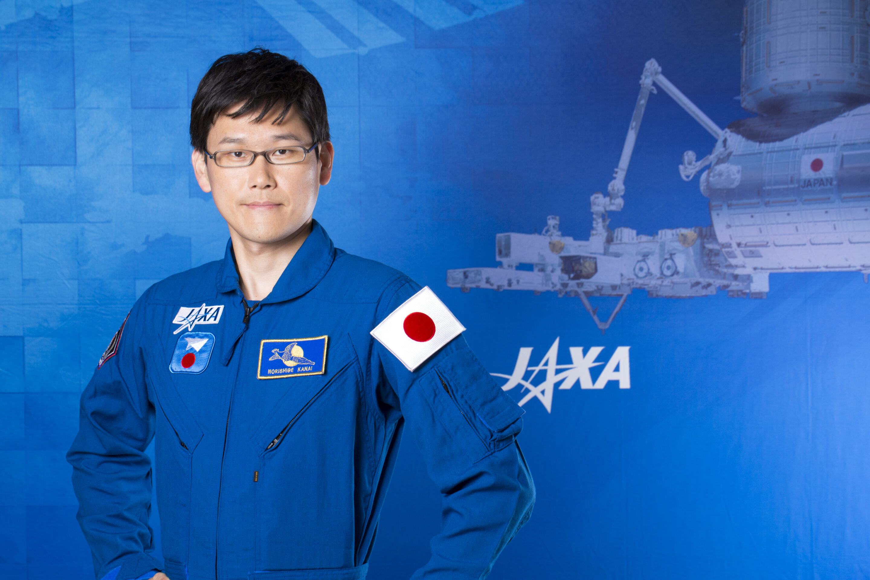 JAXA 金井宣茂宇宙飛行士の写真