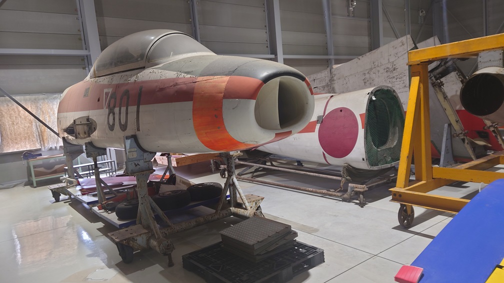 そらはく資料特別公開（T-1ジェット練習機）｜【空宙博】岐阜かかみが